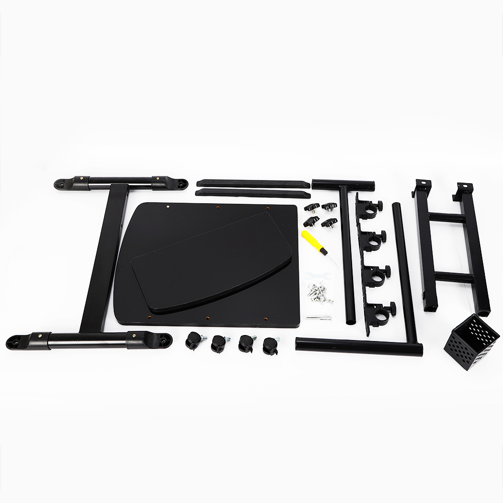 Einstellbare Tattoo Station Tisch Rolltablett Tattoo Workstation für Tattoo Studio Schönheitssalon Medizinischer Shop Salonmöbel