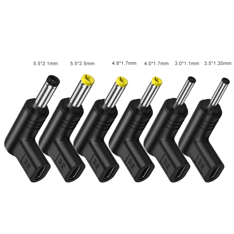 USB C PD Để DC Cổng Kết Nối Đa Năng 5V 9V 12V Loại C Đến DC Jack Cắm sạc Adapter Chuyển Đổi Router Máy Tính Bảng Mini Fan