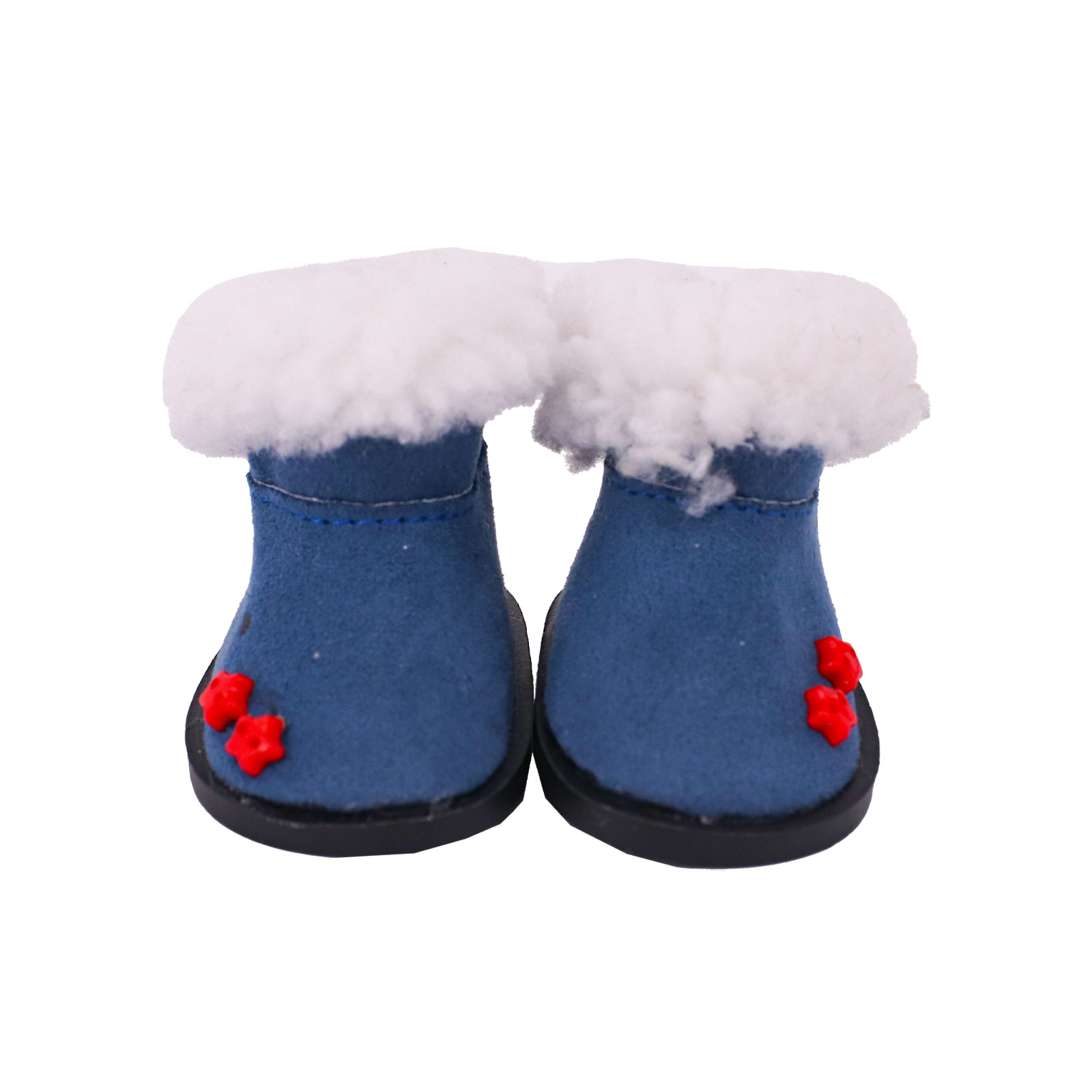 Botas de boneca de 5cm, sapatos pu de cano alto para boneca americana paola reina de 14.5 e 1/6 bjd blythe exo, botas de boneca geração para meninas