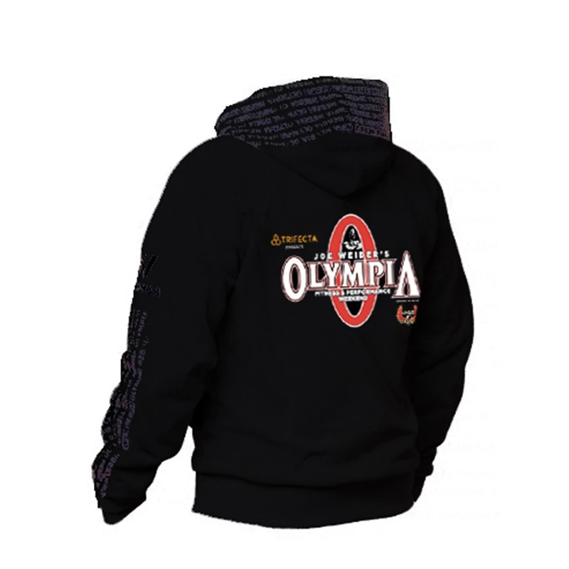2023 nuevo OLYMPIA hombres gimnasios sudaderas con capucha gimnasios Fitness culturismo sudadera pulóver ropa deportiva entrenamiento masculino chaqueta con capucha ropa