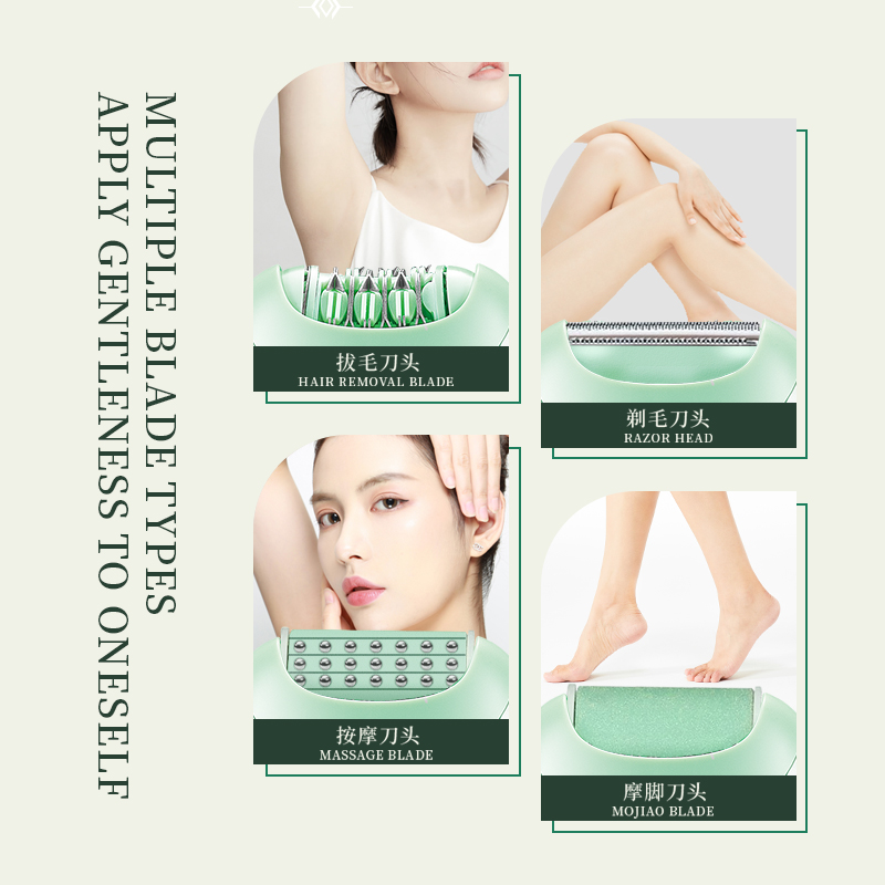 Kemei twarz depilacja ciała Lady bikini trymer maszynka do golenia akumulatorowy damski depilator golarka elektryczna maszynka do golenia KM-6037