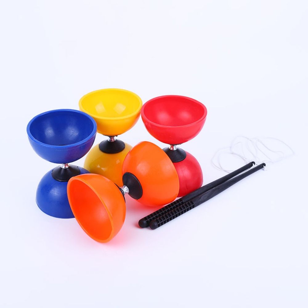 Equipamento De Treinamento Sensorial Chinês, Diabolo De Couro Macio, Espessado Chinês yo-yo Brinquedo, Forma De Tigela