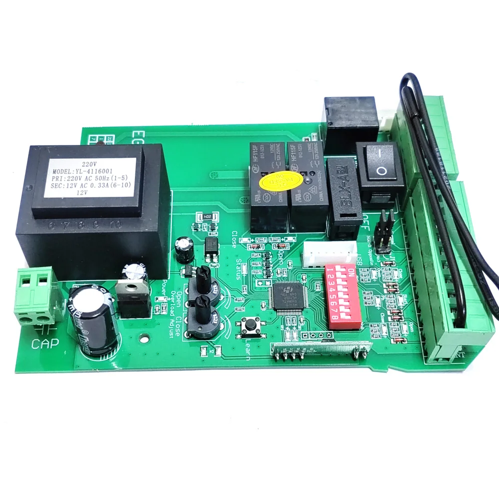 Placa de substituição do painel da placa de controle do motor CA da porta deslizante automática 220V ou 110V