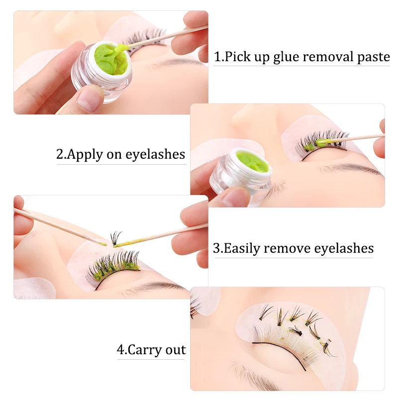 100/300/500 Uds hisopo de algodón de madera desechable lápiz labial de doble cabeza hisopos para los oídos limpieza de pestañas bastoncillos de algodón suministros de belleza para manicura