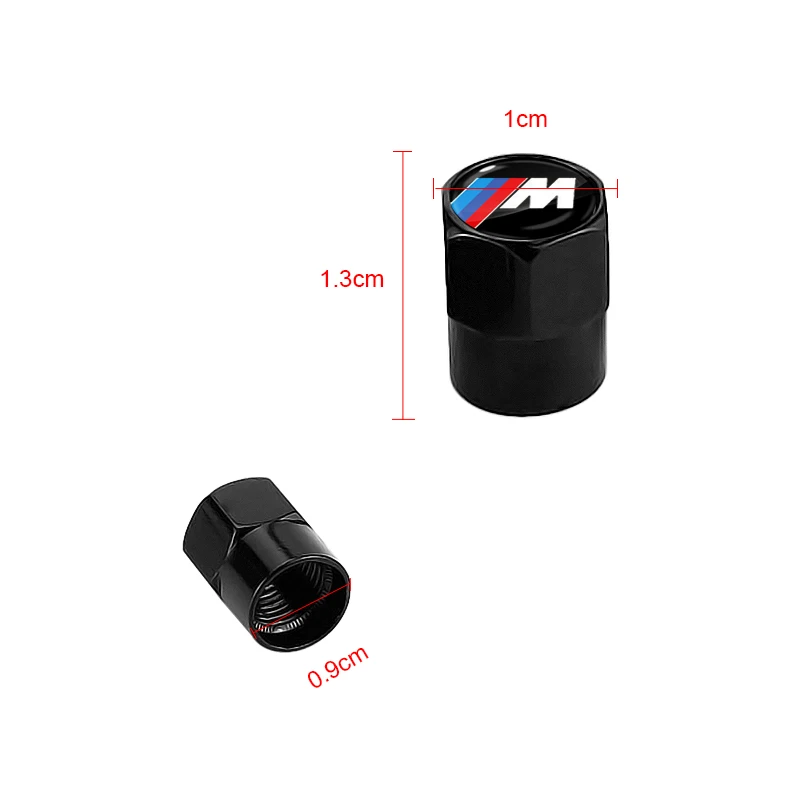 Diebstahl- und staubdichte Kfz-Teile mit Sechskantventil für BMW M6 M5 E38 E39 E46 E53 E60 E61 E64 E70 E71 E83 F10 F30 F20 F35