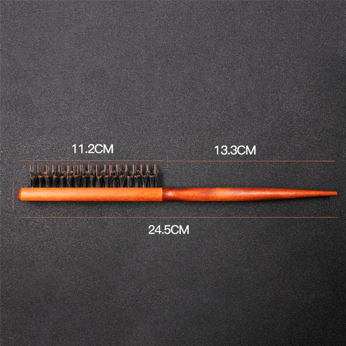 A71p 3x profissional salão de beleza provocando volta escovas de cabelo madeira linha fina pente escova extensão cabeleireiro ferramentas estilo diy