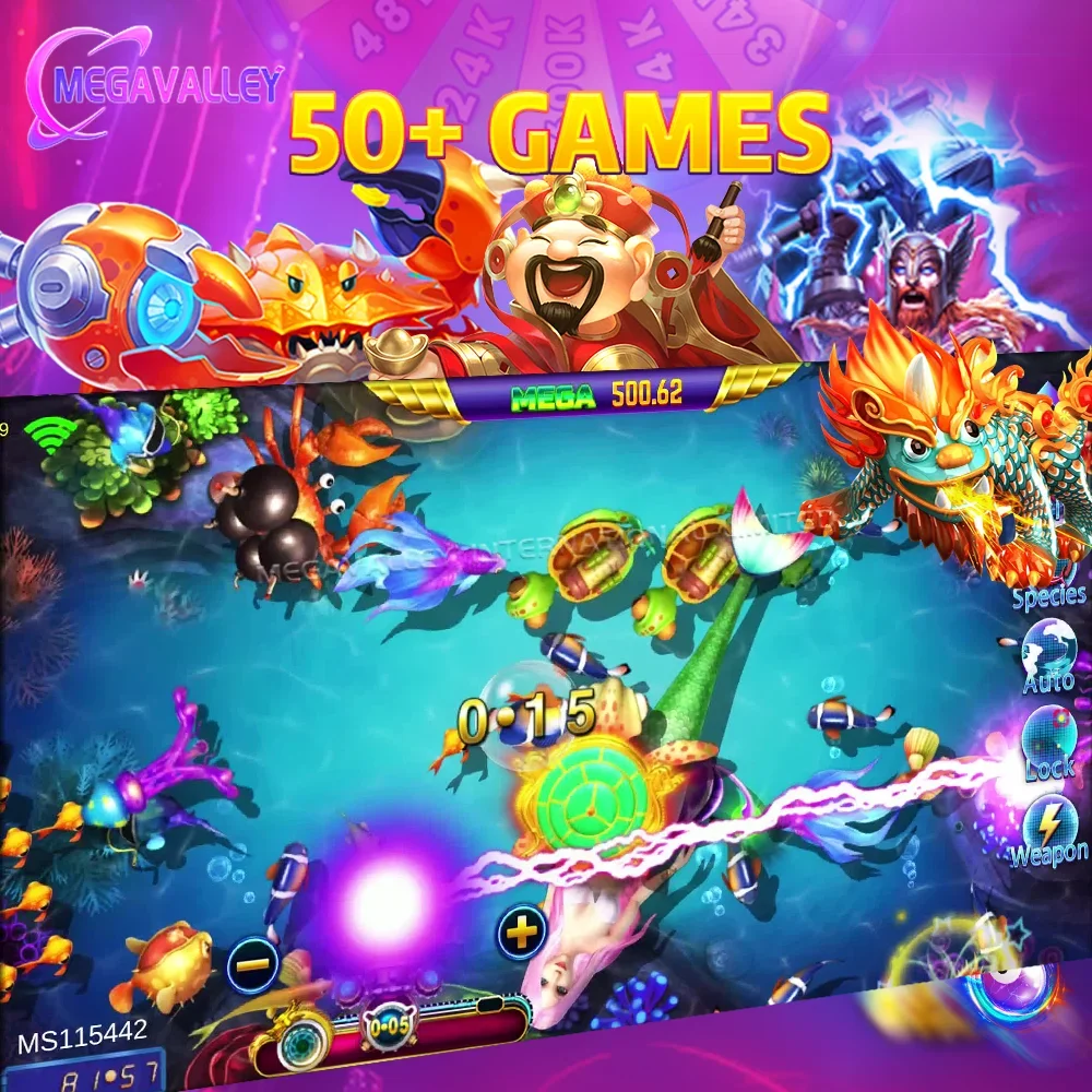 Sub-Distributor Perangkat Lunak MEGASPIN Unduh Ponsel Aplikasi Ikan Online Game Memancing Online