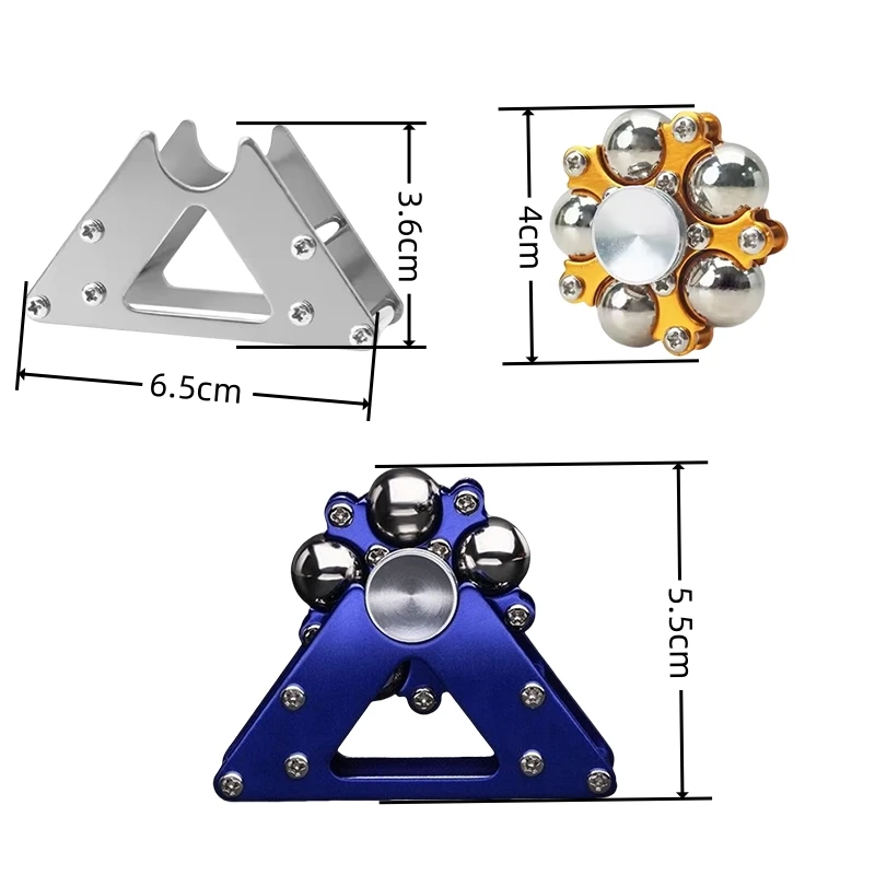 Fingertip Gyroskopischen Rad Kreative Metall Ornamente Erwachsene Dekompression Entlüftungs Gerät Erweiterte Mechanische Desktop Anhänger Spielzeug