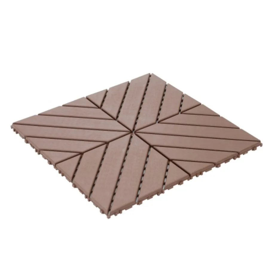 Plastic Interlocking Deck Tiles,44 Pack Patio Deck Tiles,12"x12" Square Waterproof Outdoor All Weather Use, Patio Decking Tiles