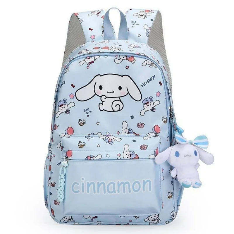 Cinnamoroll series backpack set cartoon anime backpack leisure large capacity student children's travel commuting backpack