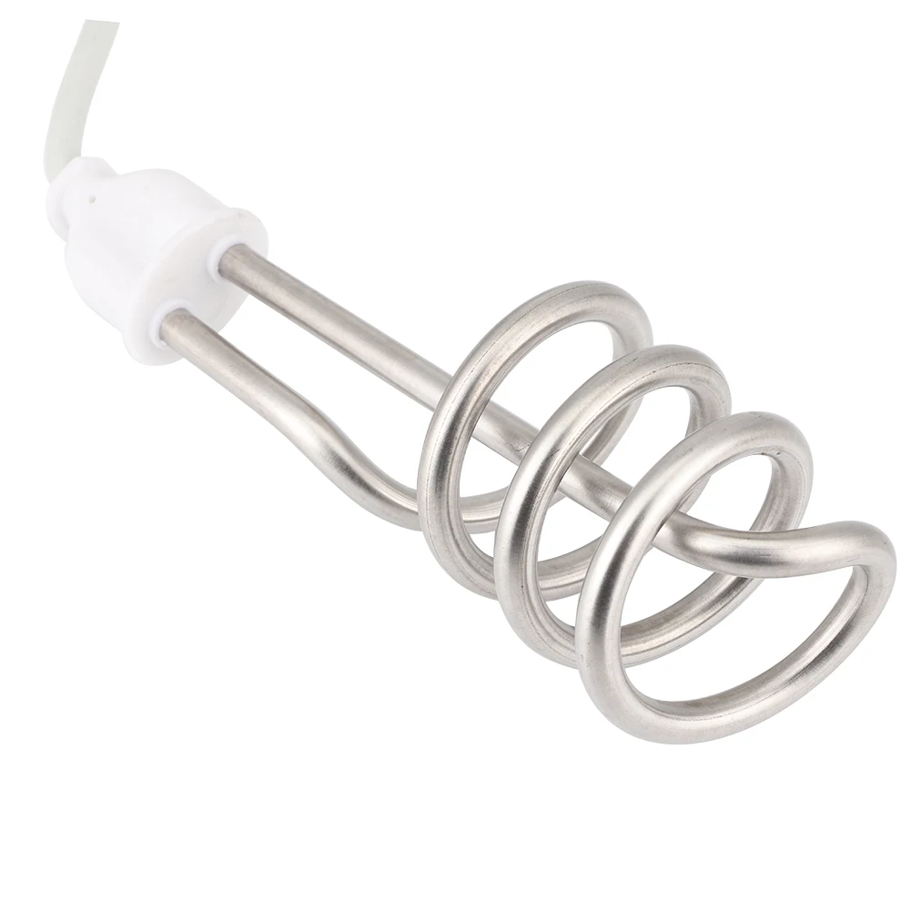 Calentador de inmersión de acero inoxidable de 2500W, caldera sin tanque, varilla para calentar agua, calentador de agua caliente eléctrico para el hogar, enchufe AU de 220V