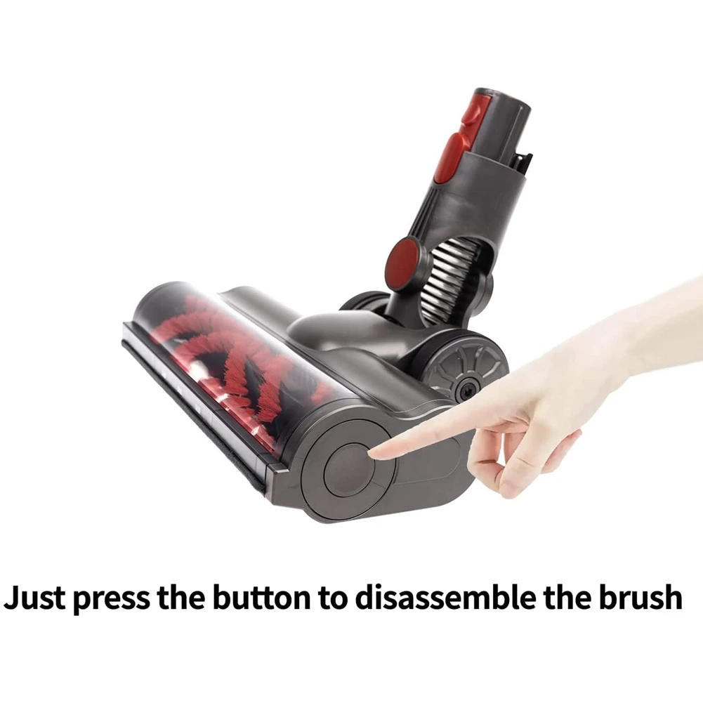 HOT SALE Turbine Brush Head for Dyson V7 V8 V10 V11 V15 Vacuum Cleaner Floor Attachment with LED Headlights