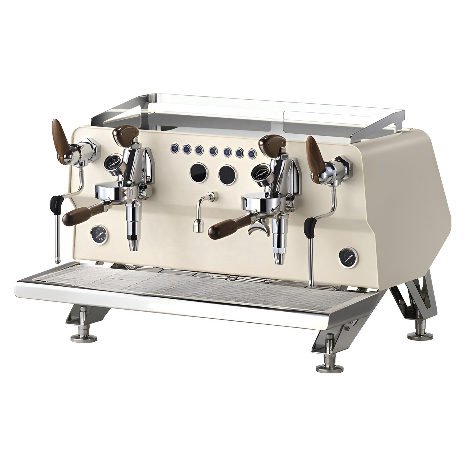 ST Novo Estilo Profissional Cafetera Pub Máquina de Café Comercial Automática Café Espresso Com Alavanca de Vapor