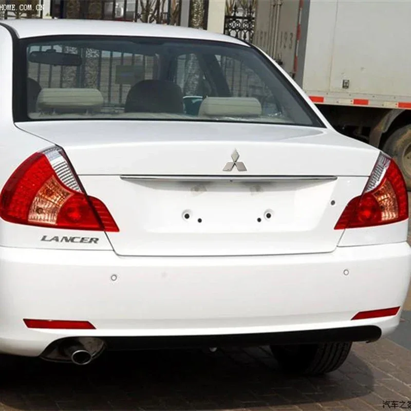 Emblema de rejilla de insignia delantera y trasera de coche ABS para Mitsubishi Ralliart Lancer ASX Colt Pajero Outlander Eclipse Delica EVO Grandis Colt