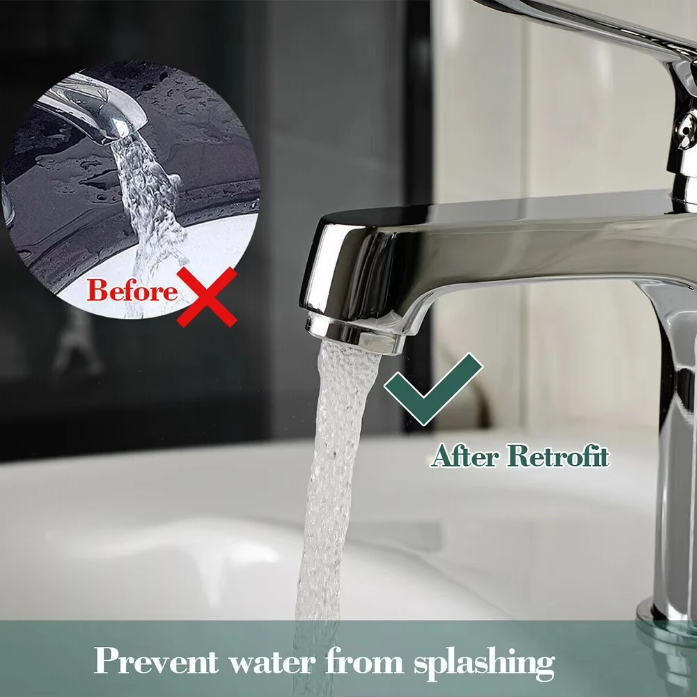 Rafford 11-teiliges Set wassersparender Wasserhahnbelüfter, austauschbarer Filter, gemischte Düse, M24, 24 mm Gewinde, Badezimmer-Wasserhahn, Bubbler-Zubehör