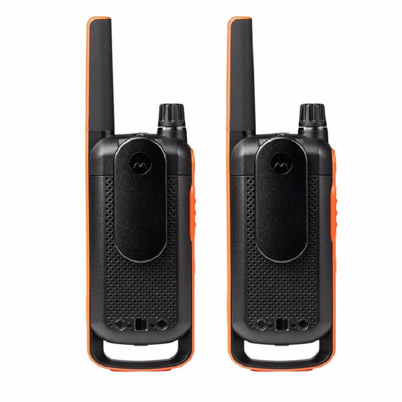 Motorola T82 citofono pubblico radio bidirezionale ricarica USB senza licenza con illuminazione citofono esterno 1 paio