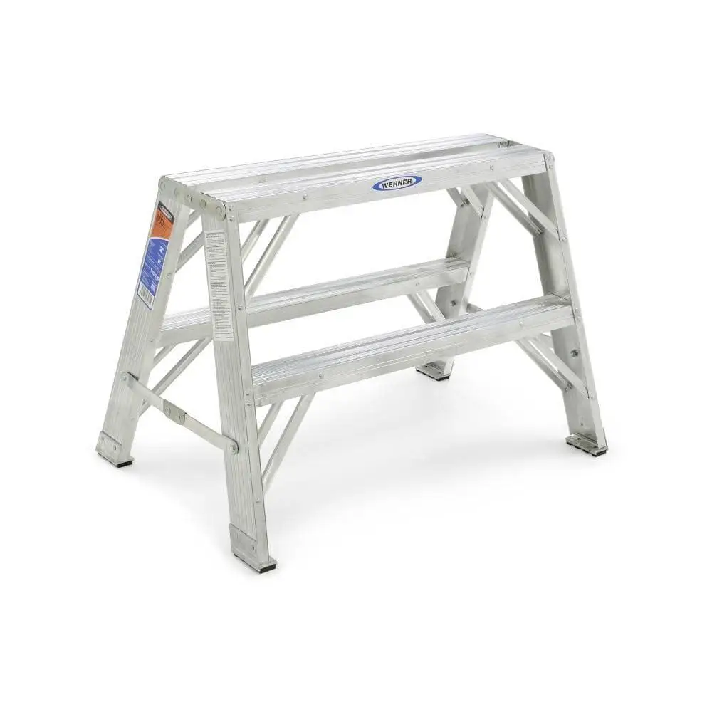 TW372-30 300-Pound Duty Rating Aluminum Twin Stepladder and Portable Work Stand 2-Foot