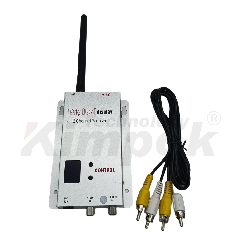 Transmissor e receptor de áudio e vídeo drone 2.4G 100mW para transmissão de imagem sem fio FPV VTX 2,4 Ghz VTX
