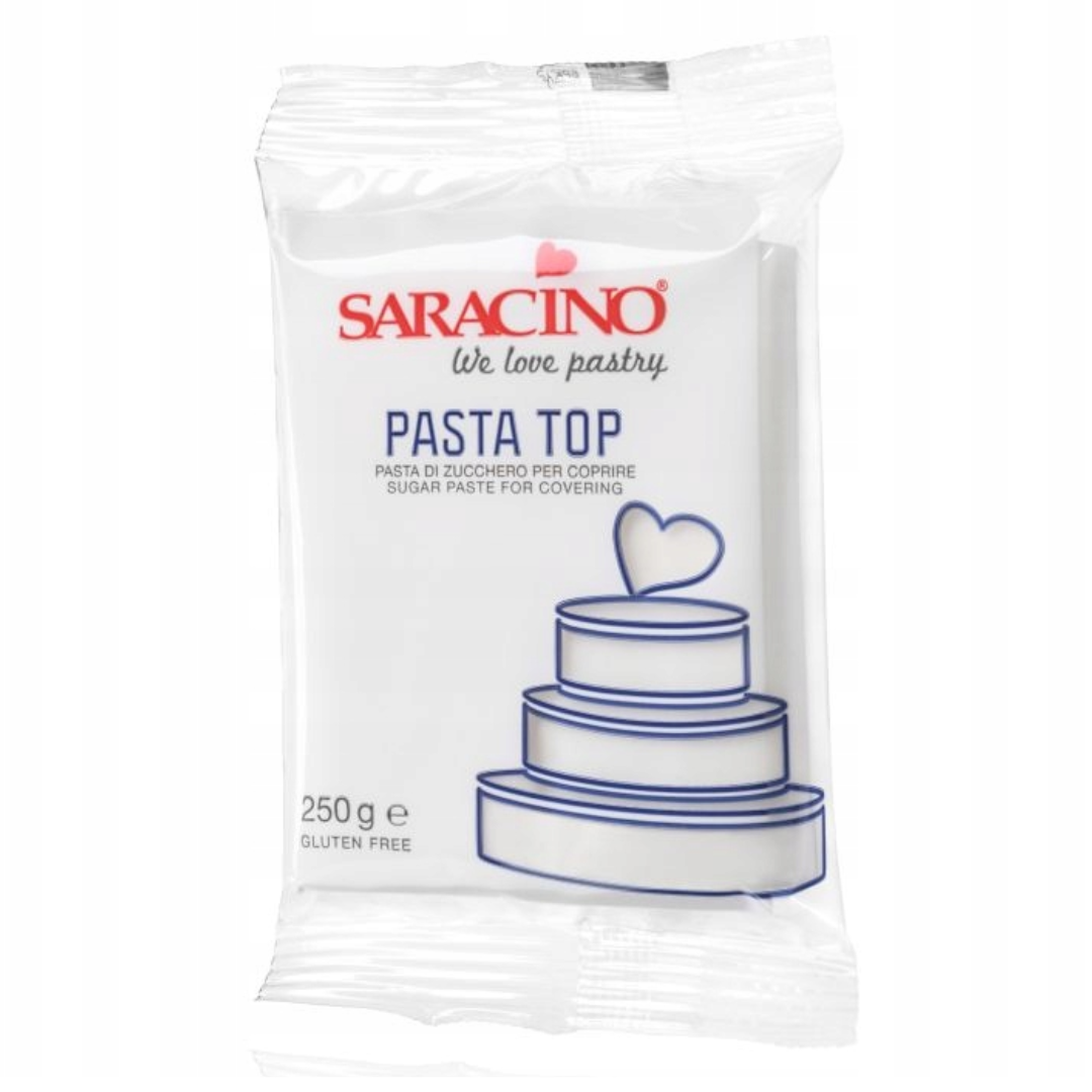Zucker masse für Wraps weiße weiße Top Paste 250g - Saracino