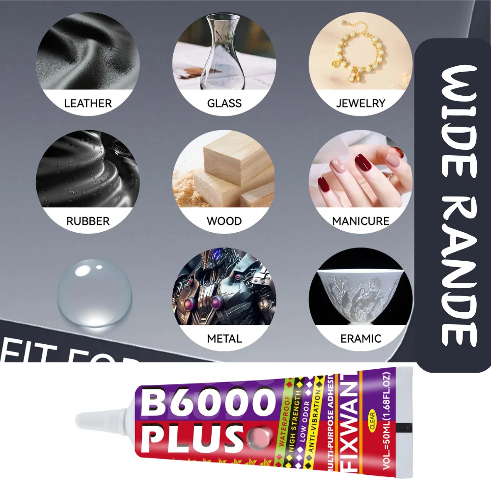 T-7000 Update T7000 PLUS Black Cellphone Repair Glue High Strength Anti-vibration Multi-purpose Adhesive 15ML 50ML 110ML