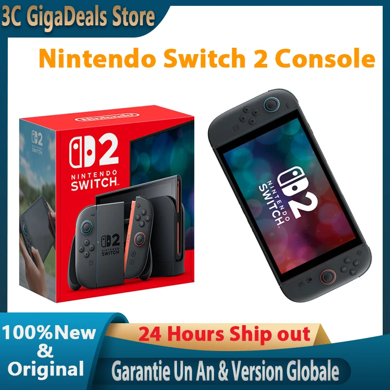 Nintendo Switch 2 7,9-calowy wyświetlacz LCD Joy-Con2 Konsola z uchwytami Stabilny tryb TV Konsola do gier wideo N2