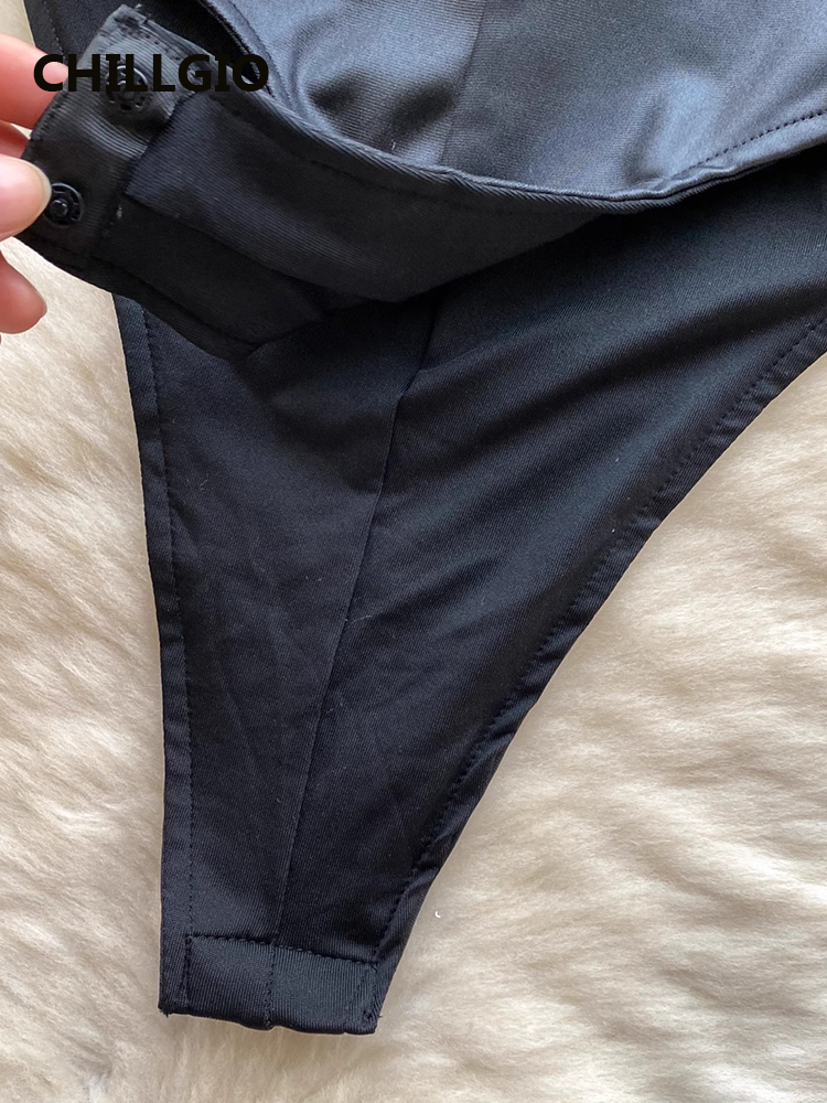 CHILLGIO-body Sexy ajustado para mujer, ropa de dormir erótica a la moda, Catsuits sin espalda, monos lindos, una pieza, combinación de conejito