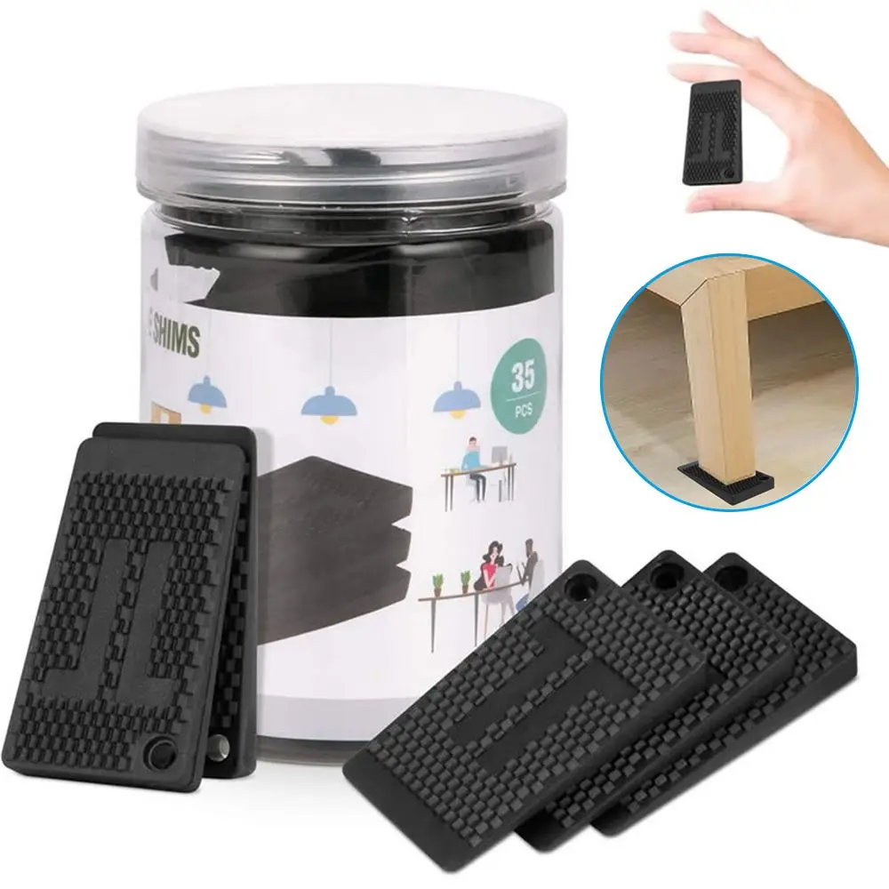 10/20/35PCS Anti Vibration Refrigerator Sofa Stand Table Shims Washer Stabilizer Furniture Pads Stopper