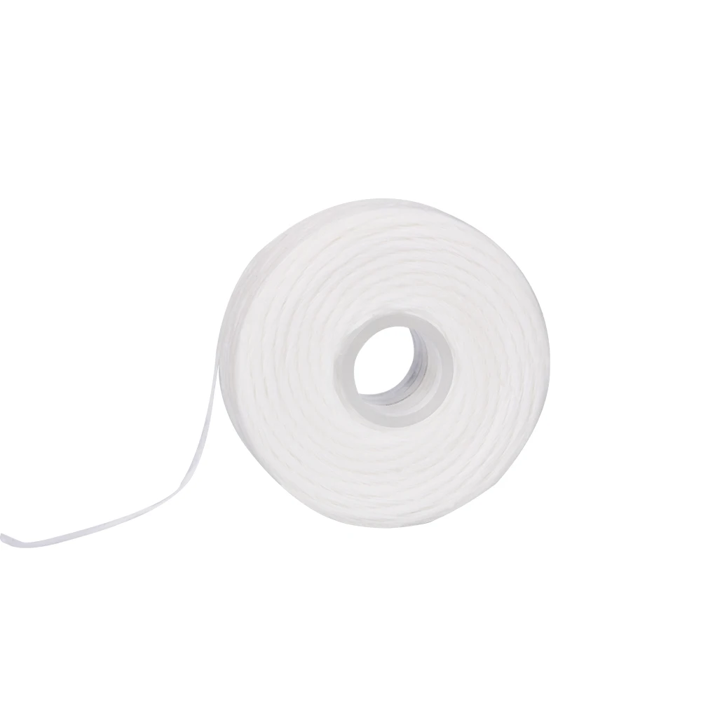 AZDENT 20Rolls Dental Flosser Built-in Spool Wax Mint Flavored Europe Replacement Flat Wire Dental Floss 50M/Roll