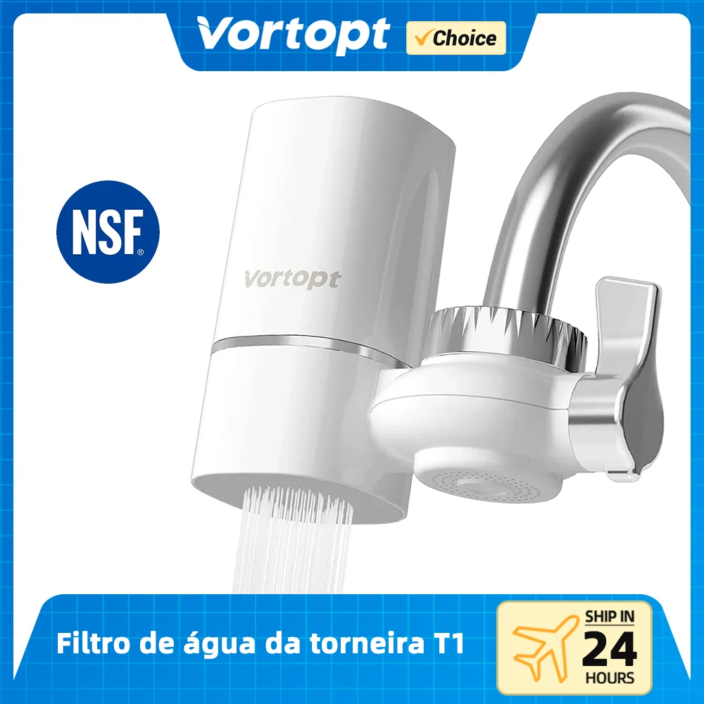 Vortopt Faucet Filtro de Água Purificador para Cozinha Home Filtro Drinking Filtration System 400 Galões CEC Mount Tap 0.5 GPM 5 estágios Filtro De Agua Torneira Com Filtro Torneira Com Filtro Purificador De Água