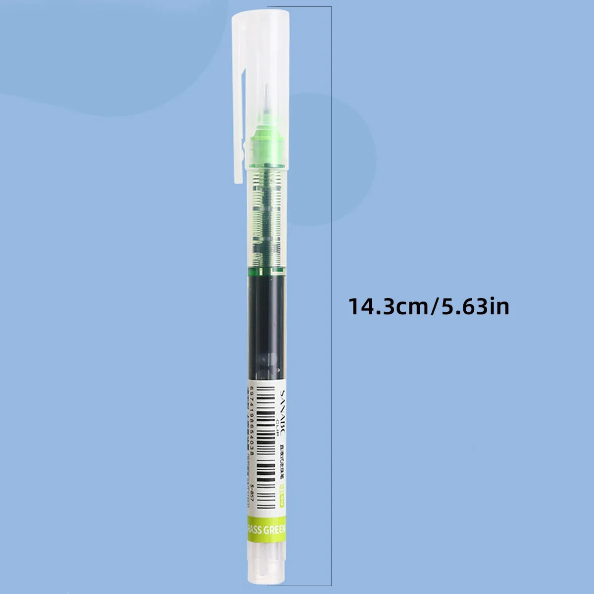 컬러 젤 펜, 빠른 건조 대용량, 0.5mm, 학생용, 노트 필기, 마킹, 드로잉, 부기, 10 개