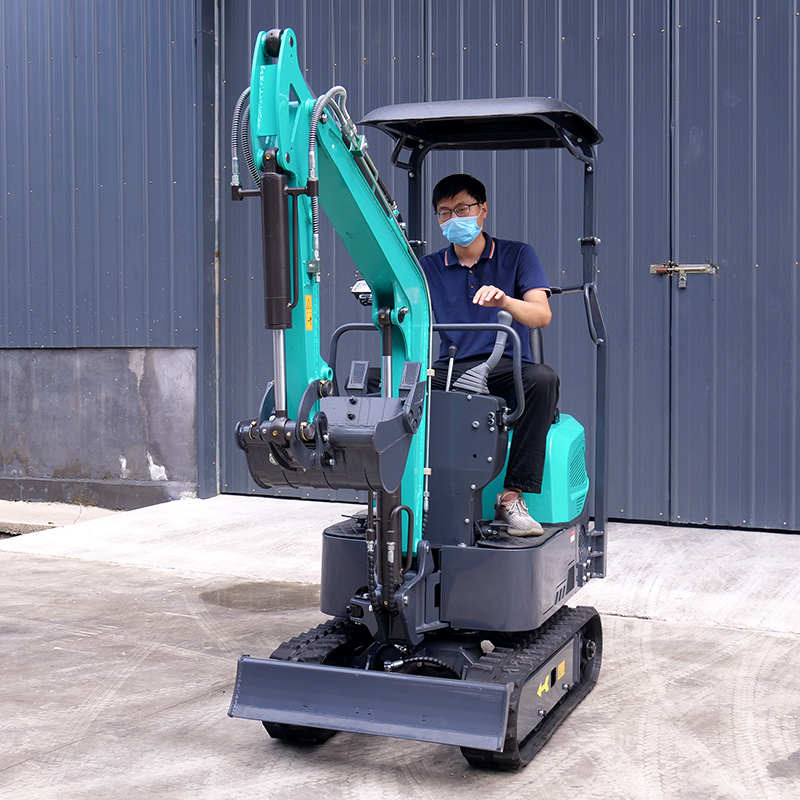 Customized 1 ton Factory direct sales Mini Crawler Excavator Featuring CE-Certified Kubota Euro 5 Engine