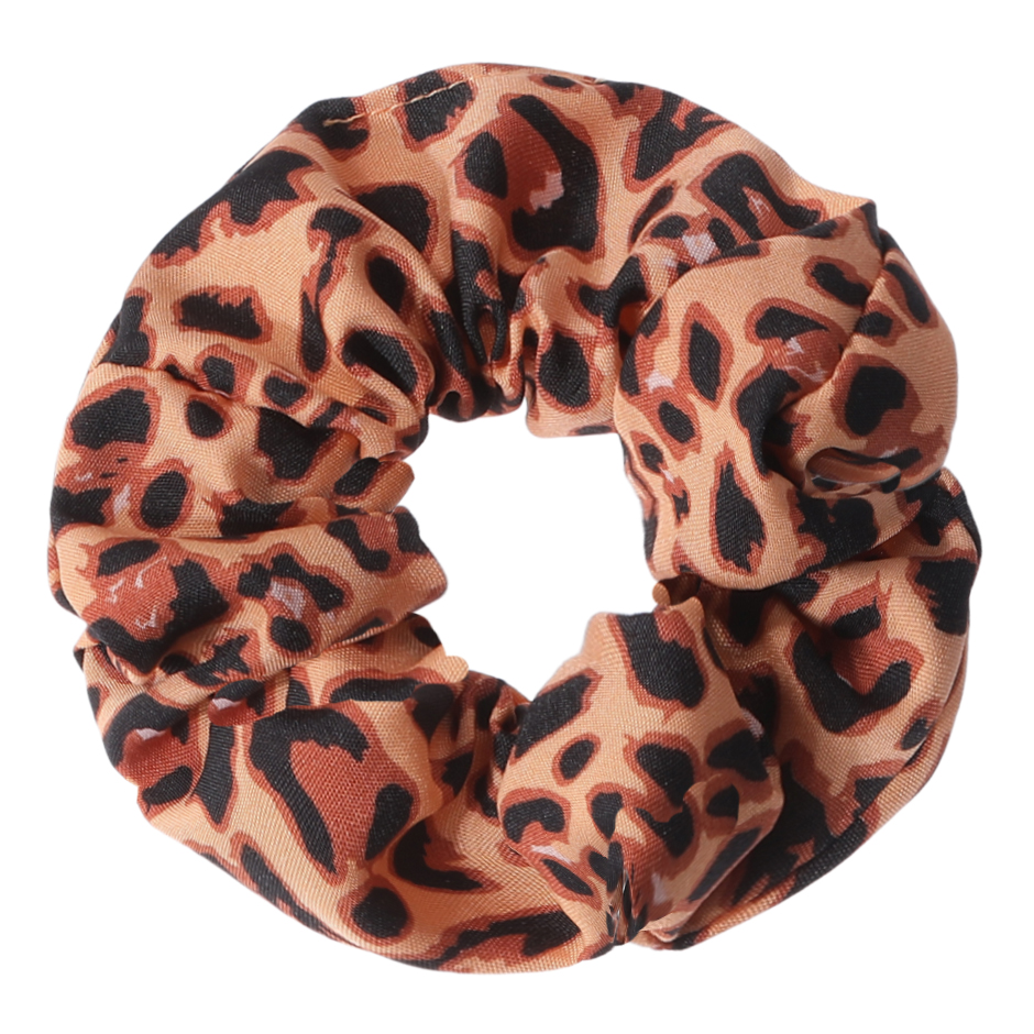 Luipaardprint Scrunchies Haarband Haartouw Hoge elasticiteit Elastische haarband Paardenstaarthouder Elegante dames haaraccessoires