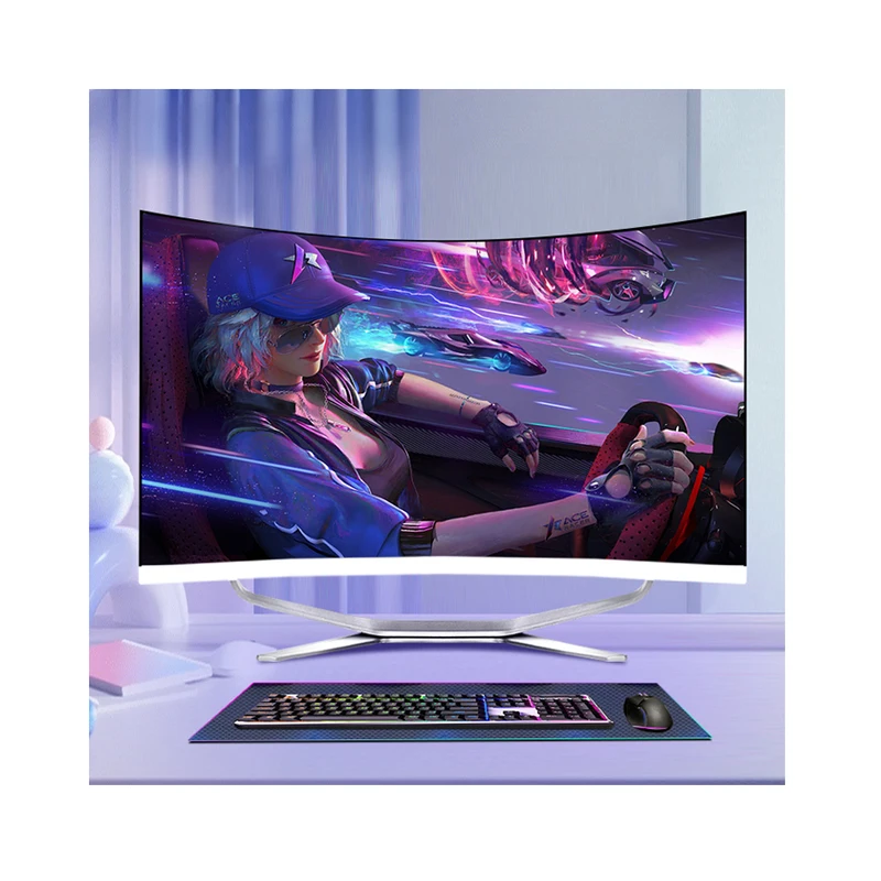Bl 240815 올인원 PC, 올인원 PC, Oem 8 GB 브랜드 컴퓨터, I3, I5, I7, I9, 모노블록 게임용 데스크탑 PC, 27, 24, 34 인치