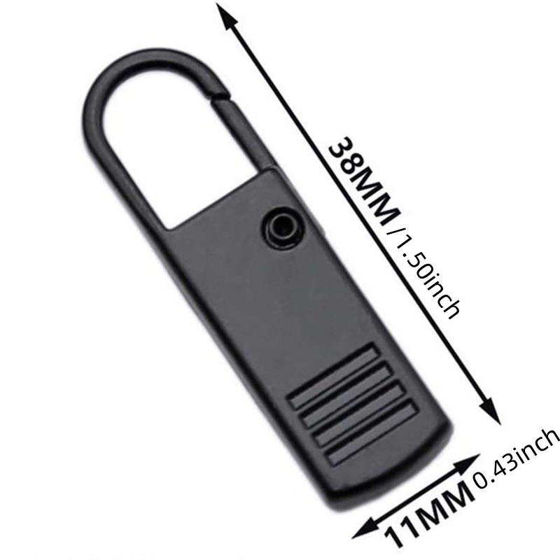 5/10PC Rits Slider Puller Instant Rits Reparatieset Vervanging Gebroken Gesp Reistas Koffer Rits Hoofd DIY Naaien Craft