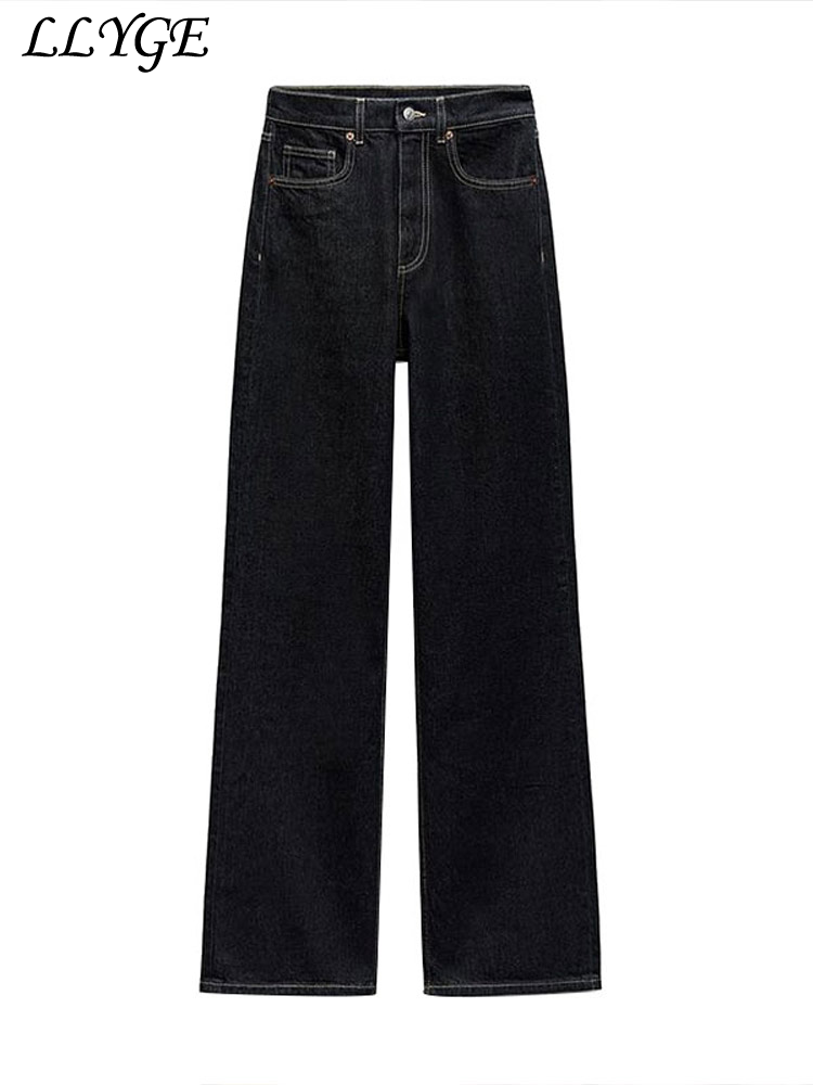 Vintage emendado denim jaqueta calças definir cinto feminino único breasted jaquetas bolsos jeans retos 2025 primavera senhora rua outfit