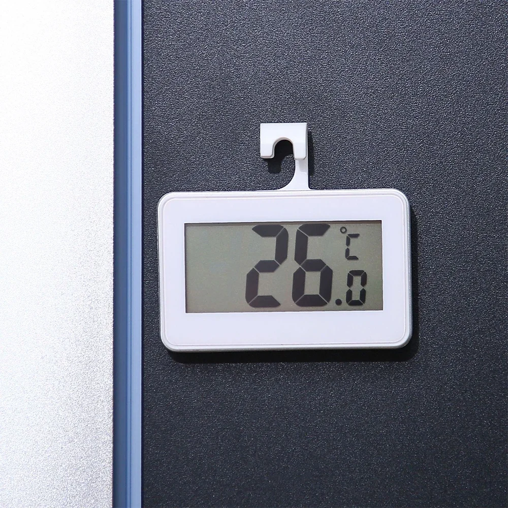 Termómetro electrónico, medidor de temperatura Digital para el hogar, termómetro colgante de pared para refrigerador, termómetro con alarma de escarcha para congelador