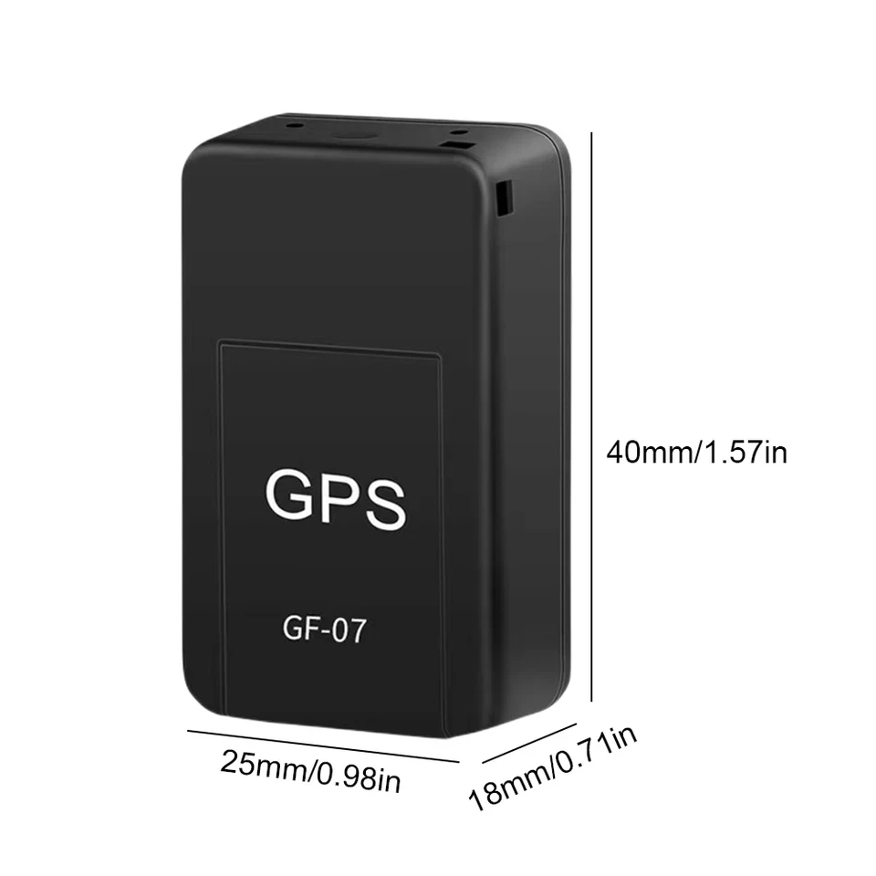 Gf07 Magnetische Mini Auto Tracker Gps Real-Time Tracking Locator Apparaat Magnetische Gps Tracker Real-Time Voertuig Locator Huisdier tracker