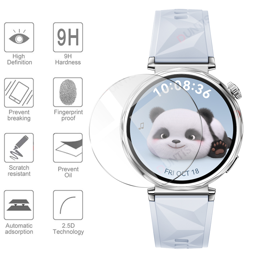 Protector de pantalla de cristal para Huawei Watch GT5 Pro, 46mm, 42mm, 41mm, resistente a los arañazos, HD, accesorios para reloj GT 5