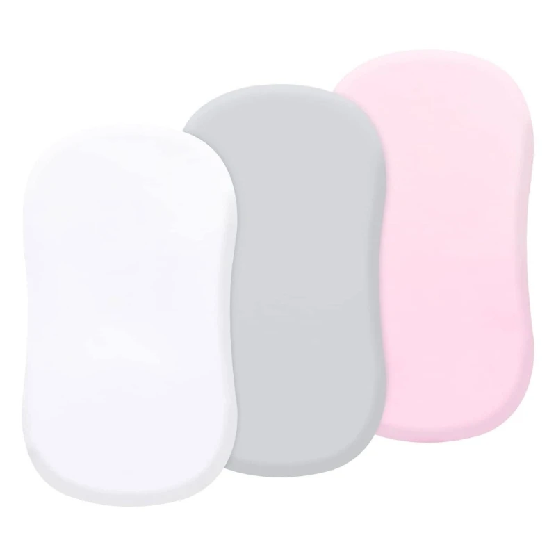 Paquete 3 uds. Sábana bajera ajustable para bebé, funda cama para cuna, Sábana bajera ajustable, Fundas colchón, cuna,