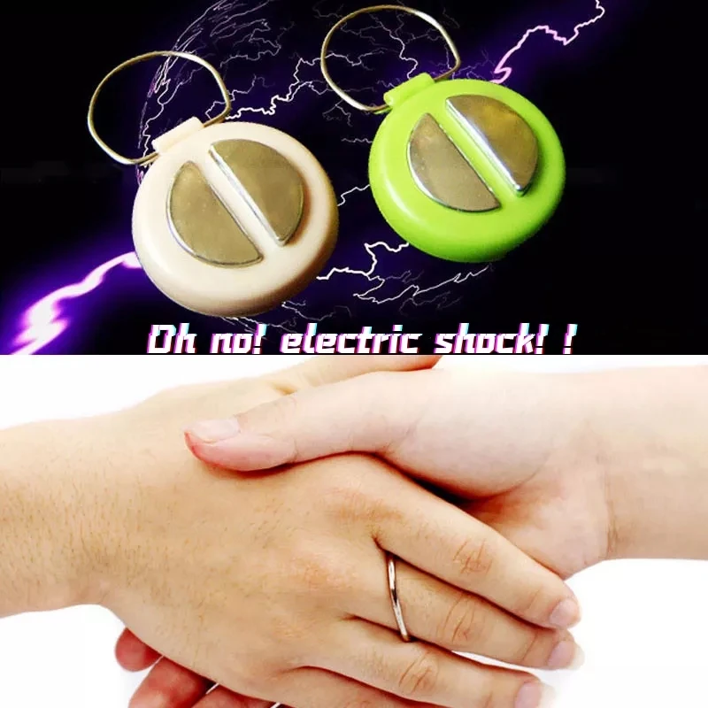Juguete de choque eléctrico para niños y adolescentes, broma táctil creativa, artilugio de choque eléctrico, broma de broma, broma divertida, 1 ud.