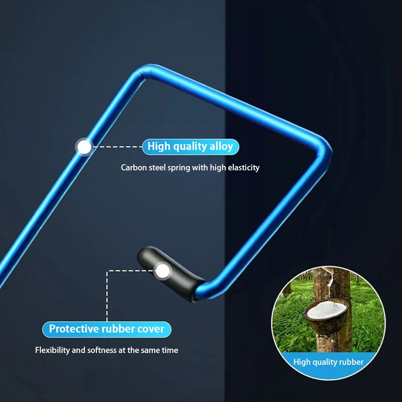 BLALION Car Wiper Booster Spring Universal Intelligent Windshield Wiper Arms Alloy Rubber Wipers Spring Replaceable Parts Tools