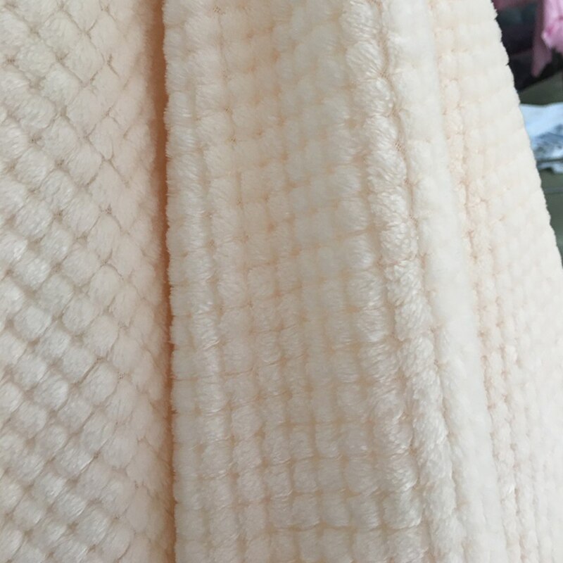 70 * 100 cm Koc dziecięcy Zagęszczony jednokolorowy flanelowy koc w kratę Ananasowy koc do przewijania dzieci Koc na sofę Koc do rzucania