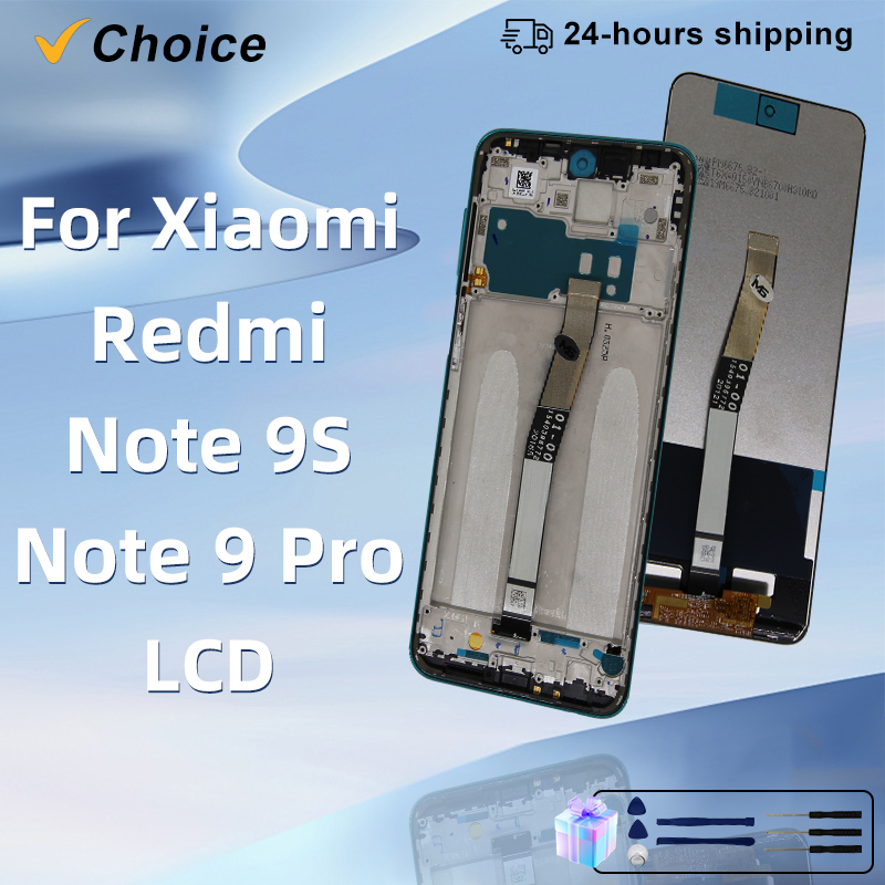 Aaa ips für redmi note 9s display m2003j6a1g Touchscreen-Digitalis ierer für xiaomi redmi note 9 pro lcd ersatzteile