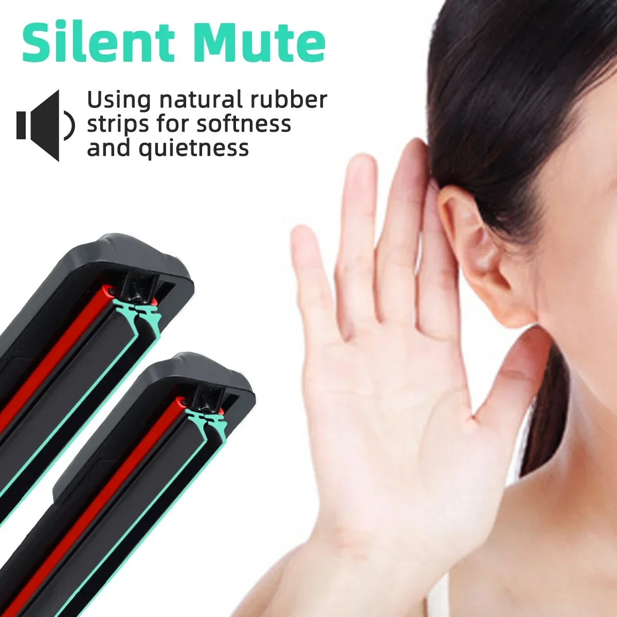 ダブルラバー車のフロントワイパーブレードフロントガラスフロントガラスユニバーサルアップグレードオールシーズン J カーアクセサリー limpiaparabrisas