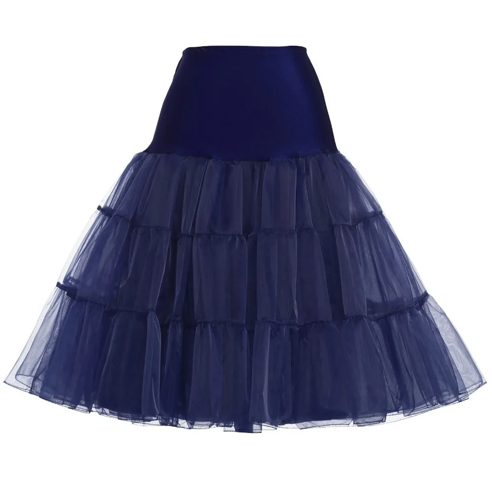 Sottogonne Lolita stile fiore da donna Crinolina Trambusto interno Cosplay Tutu Gonna gonfia Cancan sotto gli accessori