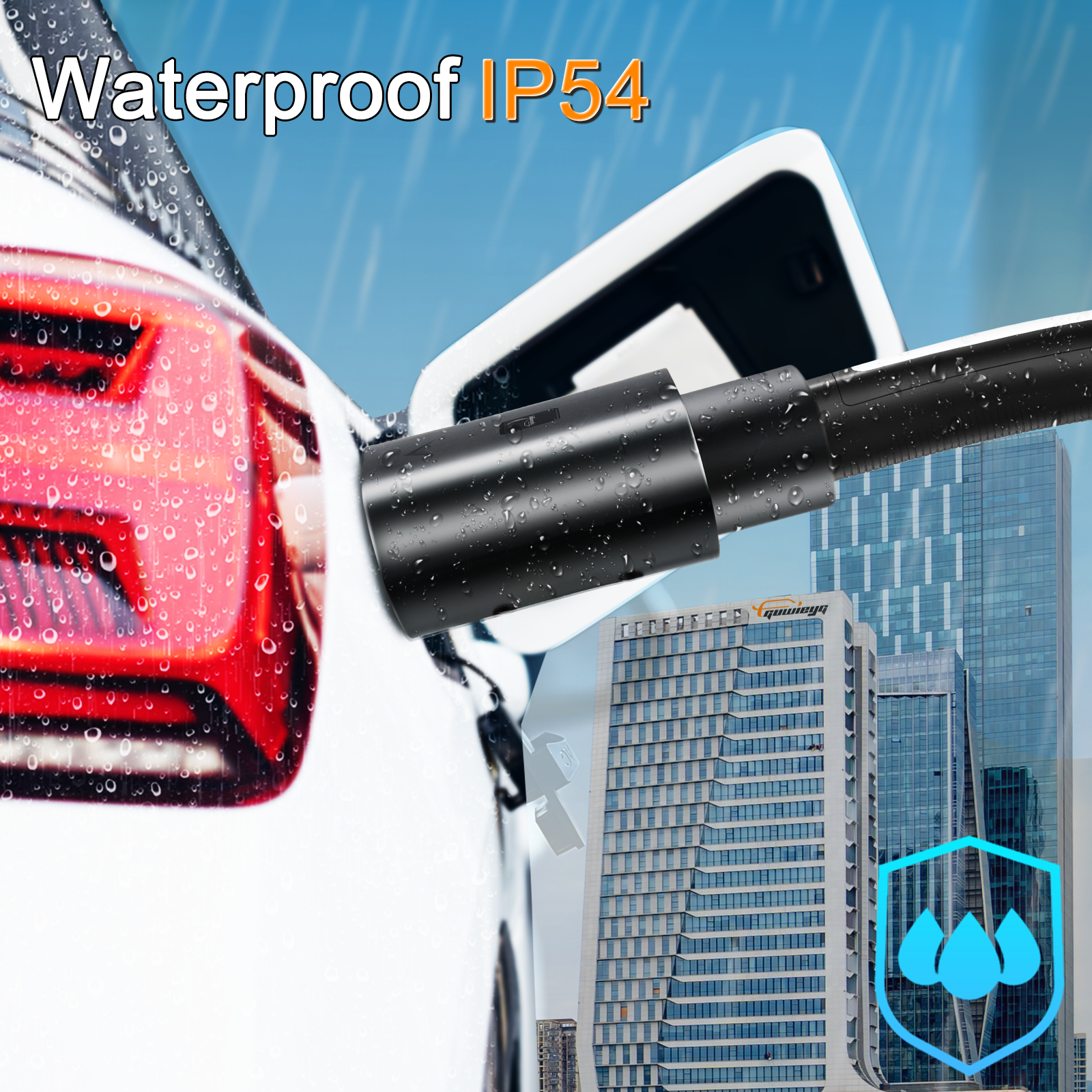 Adaptador guwayyg ev 32a para tesla para gbt evse adaptador 250v conector de carregamento adequado com todos os carros padrão gbt