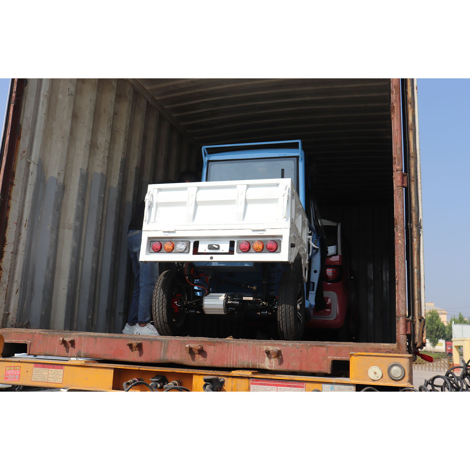 Tricycle électrique fermé pour passagers et cargo, pour adultes