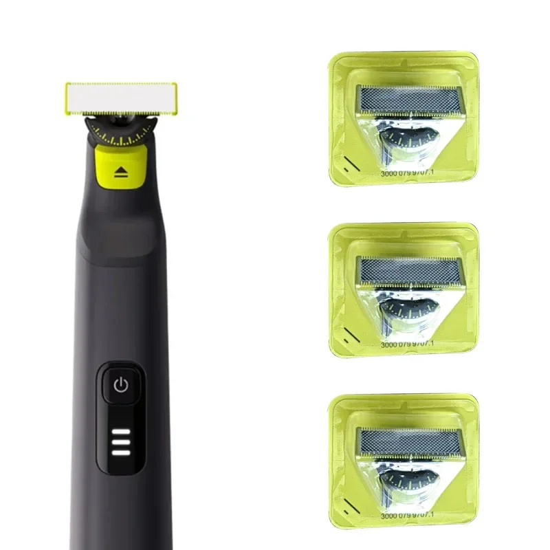 Lama di ricambio per rasoio 360 per Philips One Blade Pro QP2520 QP2630 QP6510 QP6531 Barba elettrica ibrida per il viso