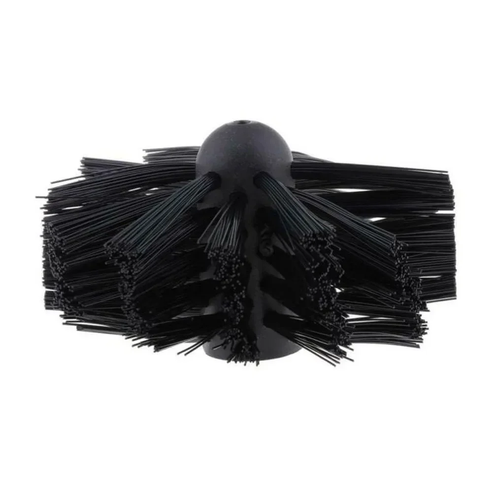 200Mm Ống Khói Bàn Chải Máy Sấy Xoay Thông Hơi Bàn Chải Cọ Rửa Làm Sạch Lông Đầu Cần Cho Ống Khói Máy Sấy Ống Lò Sưởi Thành Nội Vệ Sinh dụng Cụ