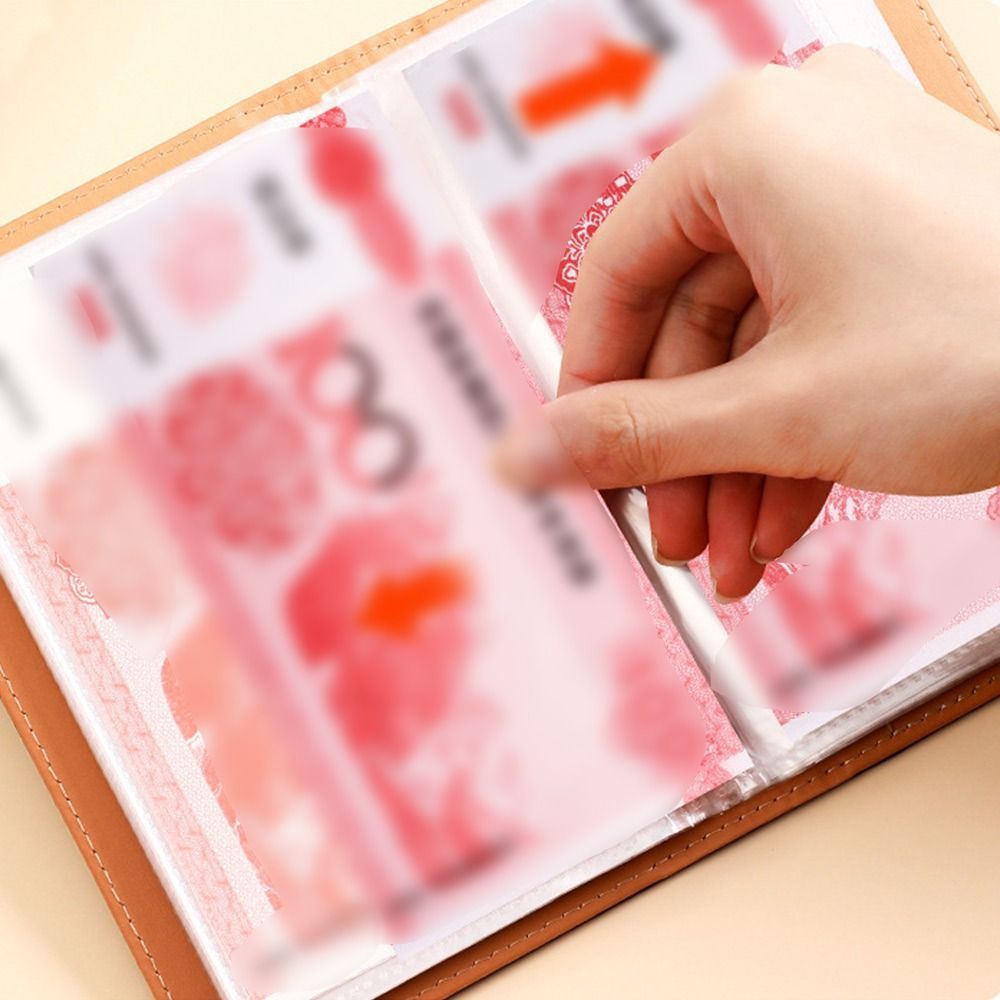 Grote capaciteit geld besparen Bindmiddel Hervulbaar Waterdicht Geldbesparend Handboek Draagbaar budgetopslagboek Nieuwjaarscadeau